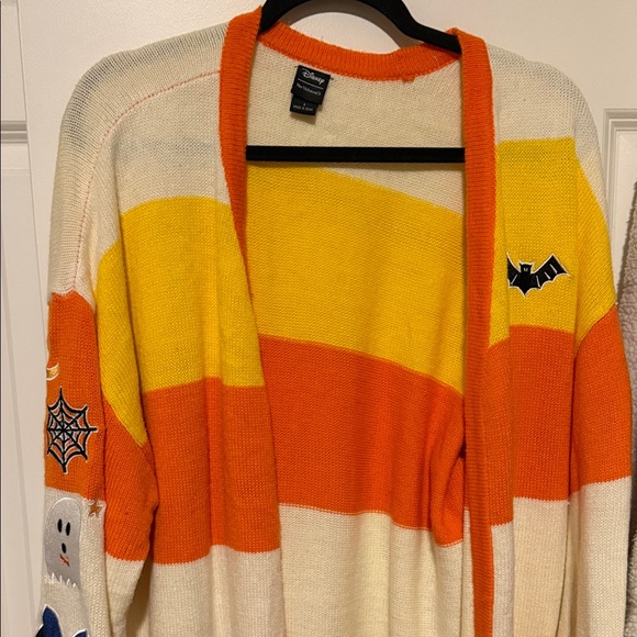 Disney Orange and Yellow Halloween Cardigan - Picture 2 of 6